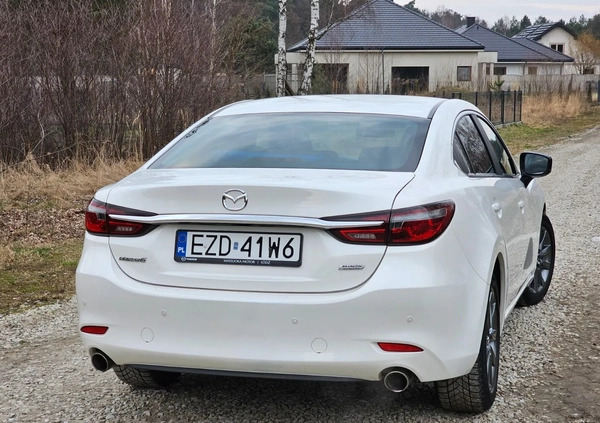 Mazda 6 cena 82900 przebieg: 79800, rok produkcji 2018 z Więcbork małe 497